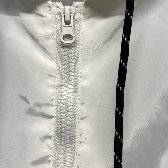 MENS Lightweight Zip Up Windbreaker Hooded Jacket-Size L - Picture 5 of 10